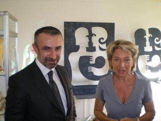 Alain SEBAN, Président du Centre Pompidou et Catherine DUMAS, Sénatrice de Paris