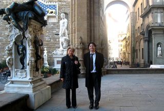 Catherine Dumas à Florence le 11 décembre 2009 3